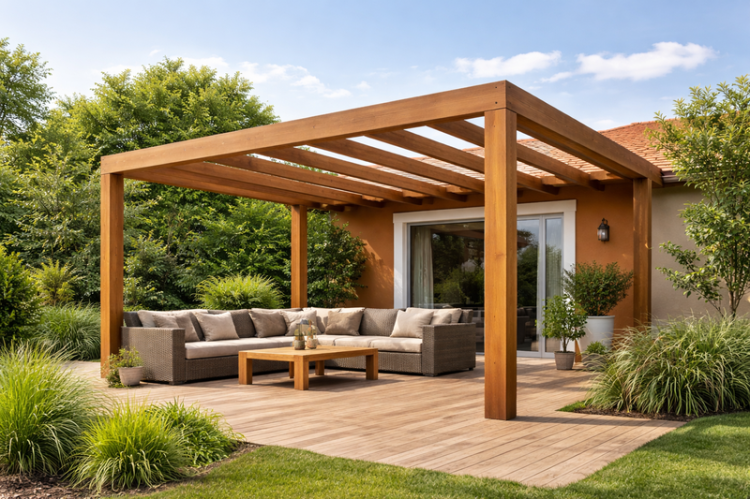 Pergola do samodzielnego montażu 5mx3m Pergola do samodzielnego montażu 5mx3m