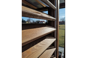 Panel żaluzji drewnianych 100x220cm