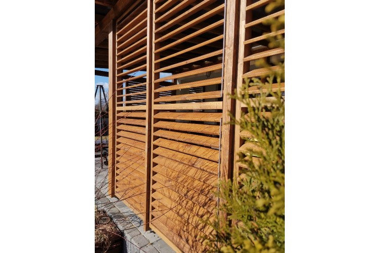 Panel żaluzji drewnianych 100x200cm